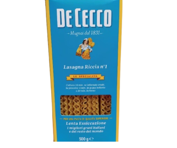 lasagna riccia decceco 500gr