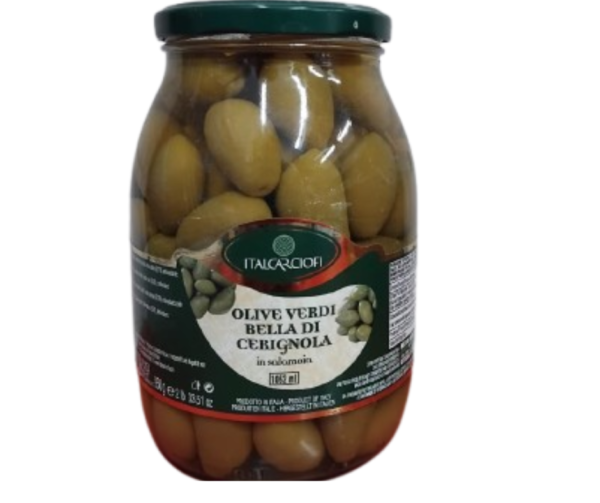 olive vert bella di cerignola 950gr